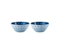 Guzzini Lot de 2 bols Le Murrine 12 cm plastique bleu ciel et bleu marine