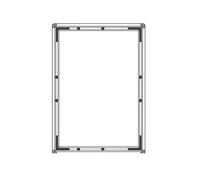 Lightbox A3 Grande Boîte À Lumière LED For La Publicité Affichage De Panneau Menu Transparent Design Moderne Et éLéGant(A3 size silver)