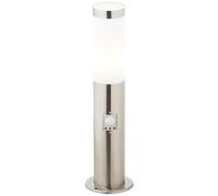 Lightbox lampe de borne extérieure avec détecteur de mouvement - 45 cm de | Lampe de socle d'extérieur, hauteur 45 cm, détecteur de mouvement, E27, IP44, métal