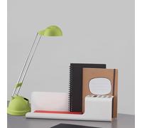 Lightbox LED lampe de bureau en vert - 45 cm de hauteur - lampe de bureau basic orientable avec interrupteur à bascule & lumière blanche chaude : 2700 K - pour la chambre d'enfant - 650 lm -