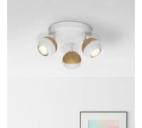 Lightbox LED Spot de plafond à lumière blanche chaude - Spot à 3 flammes | Spot de plafond à LED avec lumière blanche chaude - spot à 3 flammes
