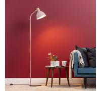Lightbox Stehlampe Holz & Metall, Hellrose, schwenkbare Leuchte | Lampadaire, pivotant, 150 x 25 x 35 cm, E27, max. 40 W, rose clair