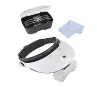 Lightcraft LC1766 Pro Bandeau grossissant à LED avec grossissement bi-plaque, blanc, 7 x 28 x 22,5 cm