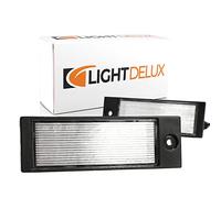 LIGHTDELUX Éclairage de plaque minéralogique à LED Plug & Play Canbus avec homologation E