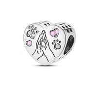 LIGHTDOG 925 Charms Bracelets Femme Argent Charm Oktoberfest Pendentif pour Pandora Charms et Europe Bracelets Femme Perles Pendentif Citrouille Halloween