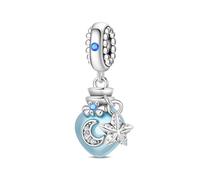 LIGHTDOG 925 Charms Bracelets Femme Argent Charm Oktoberfest Pendentif pour Pandora Charms et Europe Bracelets Femme Perles Pendentif Citrouille Halloween
