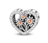 LIGHTDOG 925 Charms Bracelets Femme Argent Charm Oktoberfest Pendentif pour Pandora Charms et Europe Bracelets Femme Perles Pendentif Citrouille Halloween