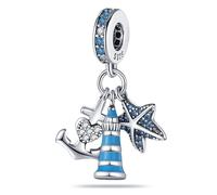 LIGHTDOG 925 Charms Bracelets Femme Argent Charm Oktoberfest Pendentif pour Pandora Charms et Europe Bracelets Femme Perles Pendentif Citrouille Halloween