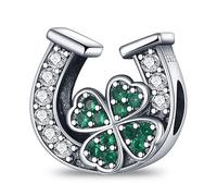 LIGHTDOG Femmes Charms 925 Charms en argent sterling avec des perles de fleurs,Compatible avec les charms européens pour les femmes filles bracelets Pandora