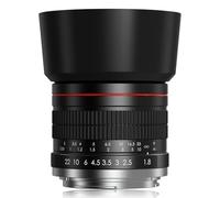 Lightdow FE Objectif 85mm F1.8 Léger Manuel, Plein Format, Corps en Métal, Compatible Sony E-Mount α, α9, A7 IV, A7 III, A7R, A7R IV, A7S, A7S III, A6000, A6400, ZV-E10, A5100, A5000, Nex Series- Noir