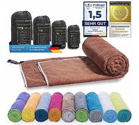 LightDry Serviette de Sport Sac à Dos en Microfibre Originale pour Femmes et Hommes Serviette de Voyage Serviette de Sport à séchage Rapide Serviette de Plage, légère et antibactérienne