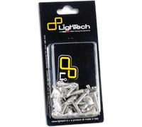 Lightech kit de boulons de carénage argent pour Kawasaki er6n