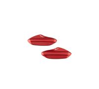 LighTech rouge mirror caps Aprilia RS660 2020-2026