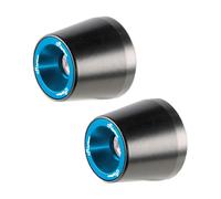 Lightech Série 200 bleu cobalt embouts de guidon alu Kawasaki Z900 17-24