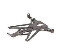 Lightech Tar014ner Adjustable License Plate Holder Argenté