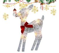 Lighted Christmas Deer - Décoration de Noël pour extérieur, décoration de la maison - Décoration de Noël pour décoration ou festival