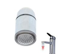 Lighted Faucet LED, Temperature Sensitive Gradient, Water Faucets, 8 Inches Sink Faucet with Color Changing LED, Kitchen and Bathroom Water Tap with Touch Free Flow Indicator, Modern Tap