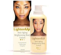 LightenUp Anti-Aging Body Lotion 400ml - Brightening Body Lotion with Argan Oil and Shea Butter