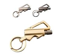 Lighter Keychain Outdoor,with Multitool Bottle Opener,Reusable Waterproof Match Strike Anywhere,Emergency Survival Gear with Flint Metal Matchstick Fire Starter Kerosene Refillable Lighter
