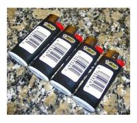 LIGHTERS Lot de 4 briquets bic Mini Ebène Noir de Jais