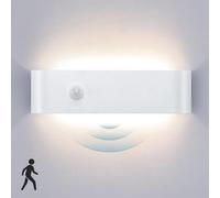 Lightess Applique LED Sensore Movimento Lampada da Parete 16W 30cm