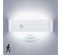 Lightess Applique LED Sensore Movimento Lampada da Parete 16W 30cm