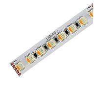 lighteu®, 24V 112LED / m RGBW (RGB + blanc neutre) LED Strip Lights 4000K 22W / m, 1384Lumen / m, CRI> 97, 5050 SMD, largeur 12mm, Haute densité, Lumières de corde flexible ultra-lumineuses, IP20, 5m