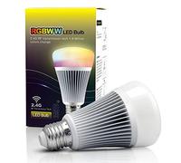 lighteu®, 8W E27 Milight Miboxersans fil E27 8W 2.4G RF télécommande RGBCCT LED ampoules (télécommande non incluse), 550LM, fut015