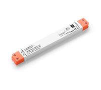 LIGHTEU, Alimentation LED à transformateur ultra mince - 30W, 24V DC, 1.25A - Tension constante pour profilés en aluminium à bande LED et cadres de panneau LED 251 * 30 * 16mm