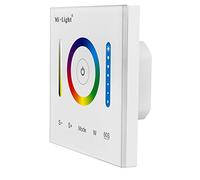 LIGHTEU, Contrôleur Smart Panel P3, Milight Original®, Contrôleur de l’écran tactile, LED RGB RGBW RGB + CCT, DC 12V 24V, Luminosité, Régulateur de température et de couleur pour les bandes de LED