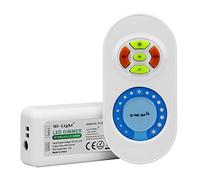 LIGHTEU®, ensemble télécommande 2.4G et contrôleur de bande LED pour bande LED monochrome, gradateur, Milight Miboxer Fut021