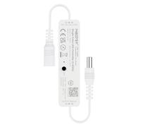 LIGHTEU®, Miboxer Mini contrôleur LED monochrome 2,4 GHz DC12V-24V Max 6A Variateur, MLR1