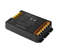 LIGHTEU®, Miboxer (WiFi+2,4G) 5 en 1 LED Controller DC12V-48V Haute puissance Max. 20A, application TUYA et commande vocale, prise en charge de la gradation par poussée, HW5