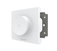 LIGHTEU, MiBoxer Zigbee 3.0 + 2,4 GHz Triac Variateur, contrôle intelligent de l'éclairage avec télécommande d'application et intégration vocale, gradation 0-100 % TRI-K1ZR