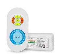 LIGHTEU, Milight Miboxer 2.4G double bande LED blanche RF télécommande sans fil + récepteur de contrôleur DC12-24V 10A, fut022