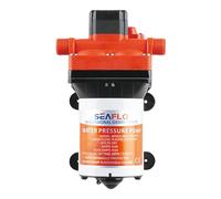 LIGHTEU, Seaflo SFDP2-030-055-42 DC 24 V 11,3 LPM 3,8 bar 42S Pompe à membrane auto-amorçante avec dérivation pour l'eau en cas de besoin pour camping-car, yacht