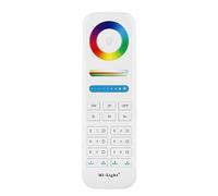 LIGHTEU®, Télécommande Miboxer Milight 6-Zone RGBCCT, 2,4 GHz compatible avec les lampes et contrôleurs de la série Miboxer RGBCCT, fut089S