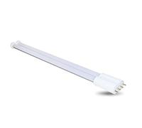 LIGHTEU, Tube Fluorescent Professionnel LED LT-2G11-P12-1 12W Blanc Chaud, Qualité Industrielle, Remplacement direct pour PHILIPS MASTER PL-L 36W/830 4P / PL-L 36W/827 4P ou OSRAM DULUX L 36W/830 [Classe énergétique A+]
