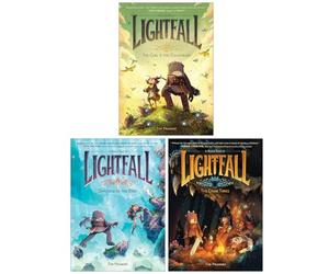 Lightfall Graphic Novel Series 3 Books Collection Set By Tim Probert (The Girl & the Galdurian, Shadow of the Bird & The Dark Times)