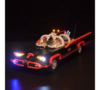 LightGo Kit d'éclairage LED conçu pour Batman compatible avec Lego 76328 The Classic TV Series Batmobile - Modèle non inclus (version classique)