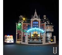 LightGo Kit LED pour Arkham Asylum compatible avec Lego 76300 | Briques d'éclairage uniquement (version à distance)