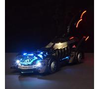 LightGo Kit LED pour Batmobile Batman Forever compatible avec Lego 76304 | Briques d'éclairage uniquement (version classique)