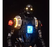 LightGo Kit LED pour droïde de sécurité K-2SO compatible avec Lego 75434 | Briques d'éclairage uniquement non incluses