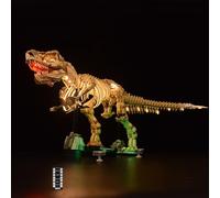 LightGo Kit LED pour Lego Jurassic World 76968 - Fossiles de dinosaures Tyrannosaurus rex | Briques d'éclairage uniquement non incluses (version à distance)