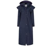 Lighthouse Imperméable long pour femme Outback - Léger, résistant, élégant - Idéal pour les aventures en plein air - Nightshade - 12