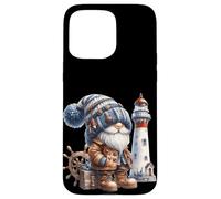 Lighthouse Keeper GNOME for Beach Trip and Family Vacation Coque pour iPhone 15 Pro Max