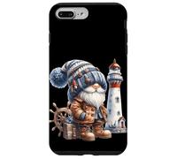 Lighthouse Keeper GNOME for Beach Trip and Family Vacation Coque pour iPhone 7 Plus/8 Plus