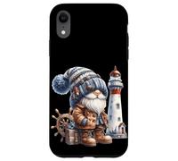 Lighthouse Keeper GNOME for Beach Trip and Family Vacation Coque pour iPhone XR