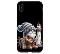 Lighthouse Keeper GNOME for Beach Trip and Family Vacation Coque pour iPhone XS Max
