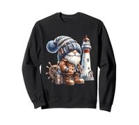 Lighthouse Keeper GNOME for Beach Trip and Family Vacation Sweatshirt